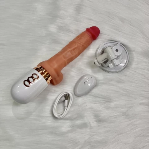 Dương đa năng rung thụt phát nhiệt điều khiển từ xa