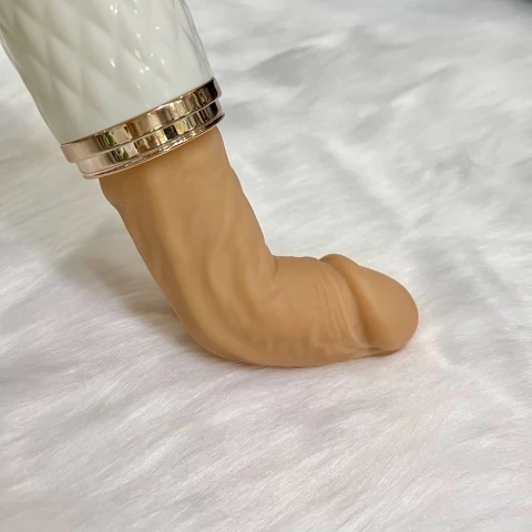 Dương có đế rung thụt phát nhiệt siêu mềm ngụy trang tinh tế