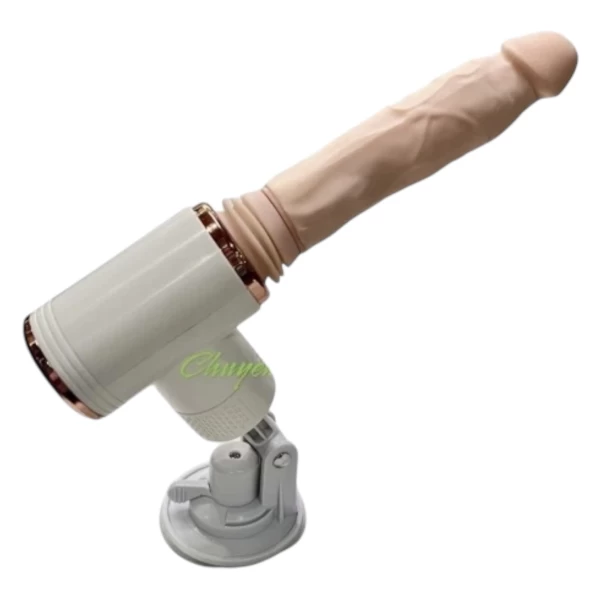 Dương c&oacute; đế rung thụt nhiệt ngụy trang b&uacute;a massage