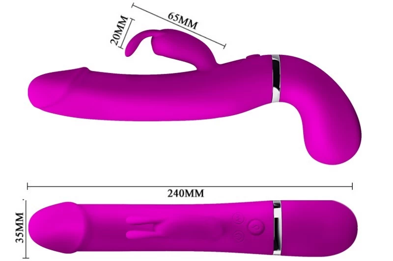 Dương vật Prettylove Henry không rung cao cấp