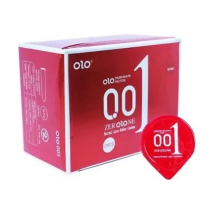 Bao cao su Olo siêu mỏng 0.01mm hộp 10 bao truyền nhiệt