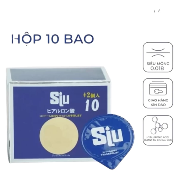 Bao cao su Siu Nhật cao cấp 12 bao