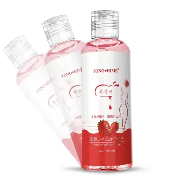 Gel bôi trơn hương dâu 200ml công nghệ Nhật bản