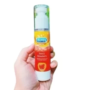 Gel bôi trơn hương dâu Durex play 100ml