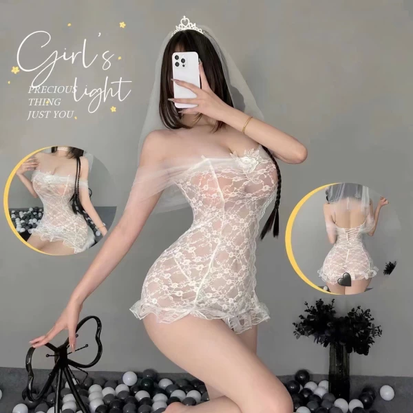 Cosplay Cô Dâu Quyến Rũ