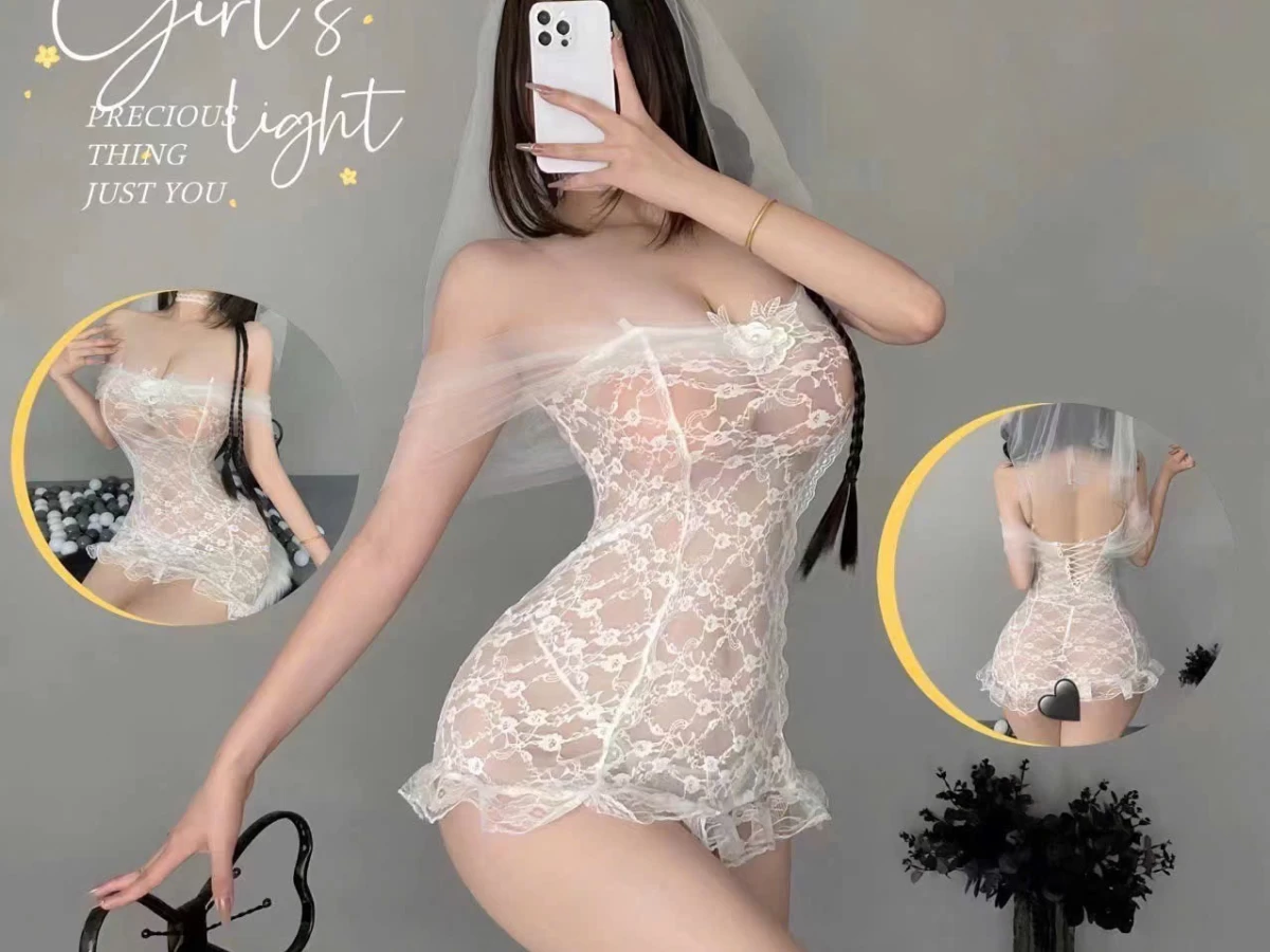 Cosplay Cô Dâu Quyến Rũ
