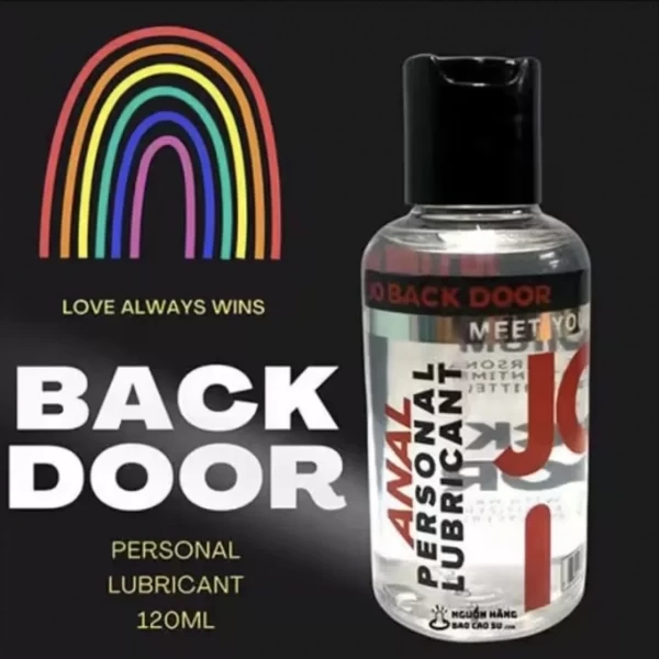 Gel bôi trơn hậu môn nam nữ Jo Back Door 120ml