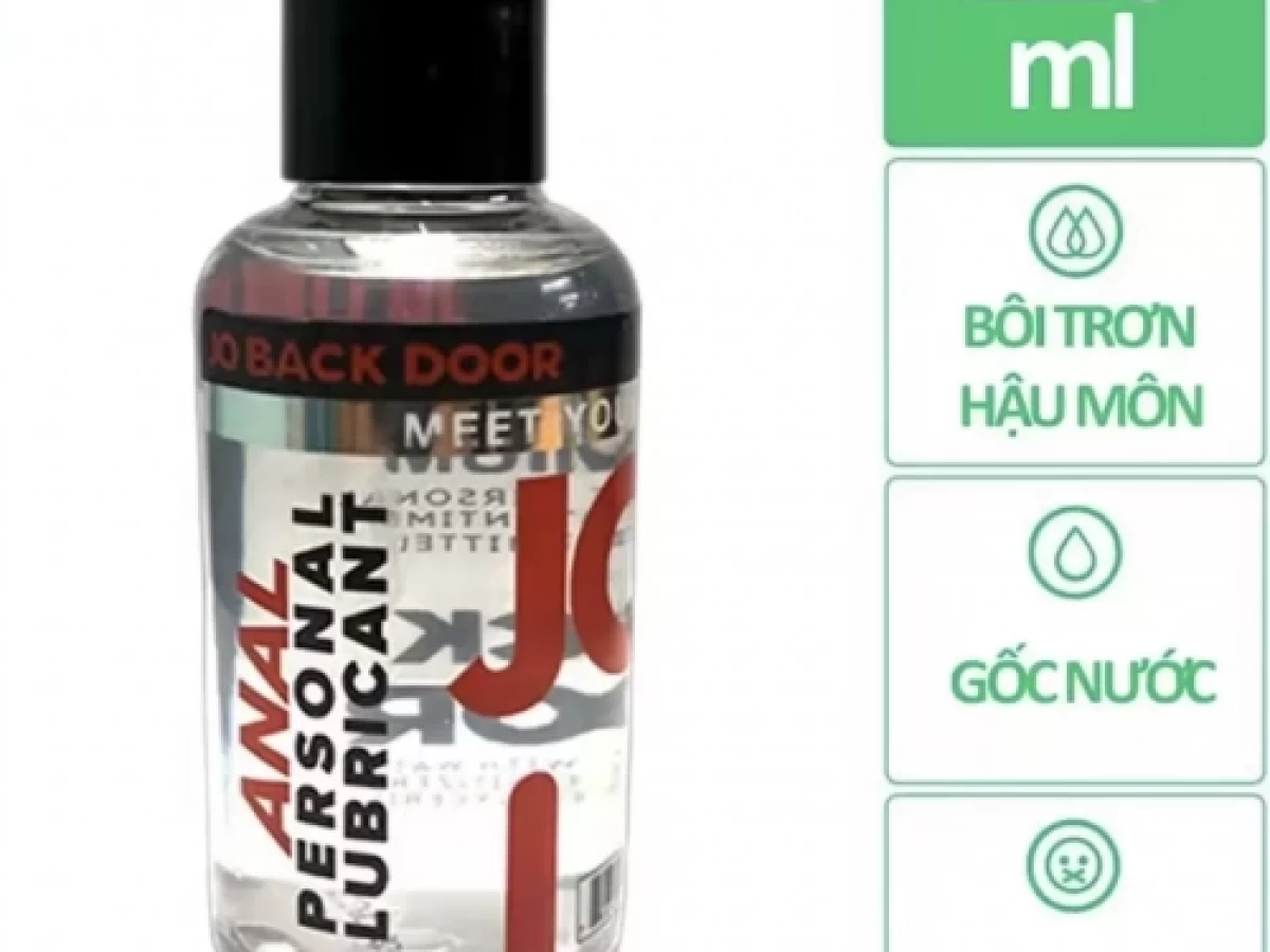 Gel bôi trơn hậu môn nam nữ Jo Back Door 120ml
