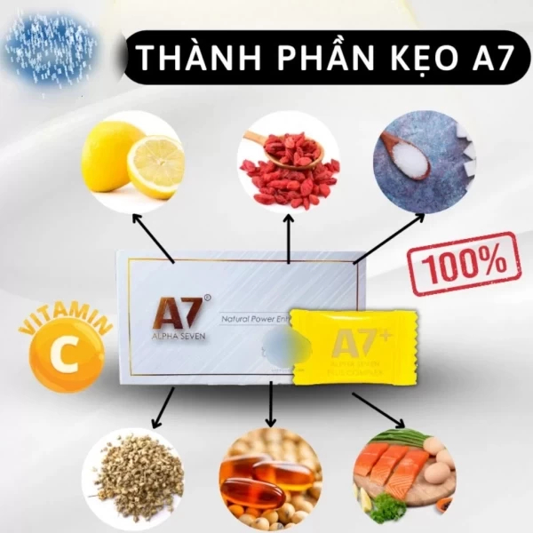 Kẹo A7 Mỹ chính hãng cực mạnh tăng cường sinh lý nam