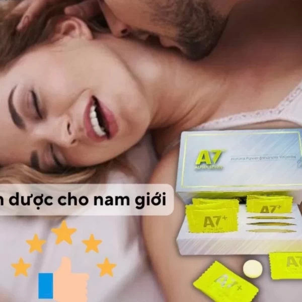 Kẹo A7 Mỹ chính hãng cực mạnh tăng cường sinh lý nam