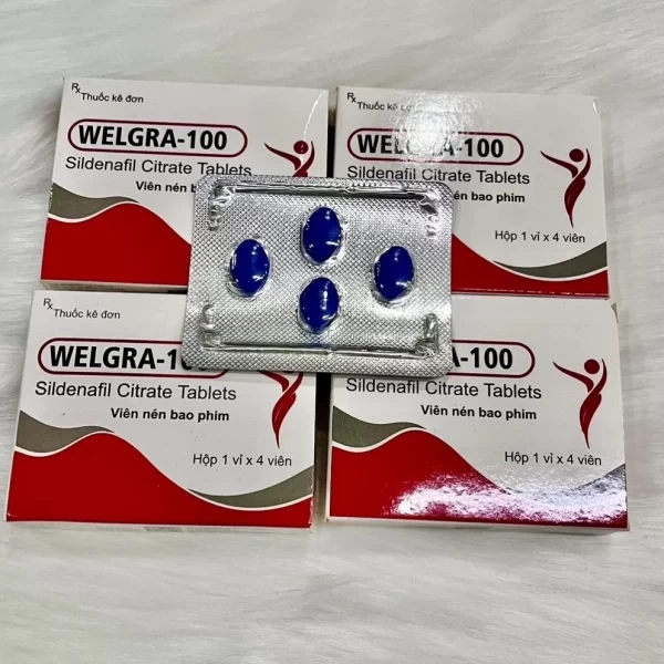 Viên uống cường dương, dối loạn cương dương WELGR - 100