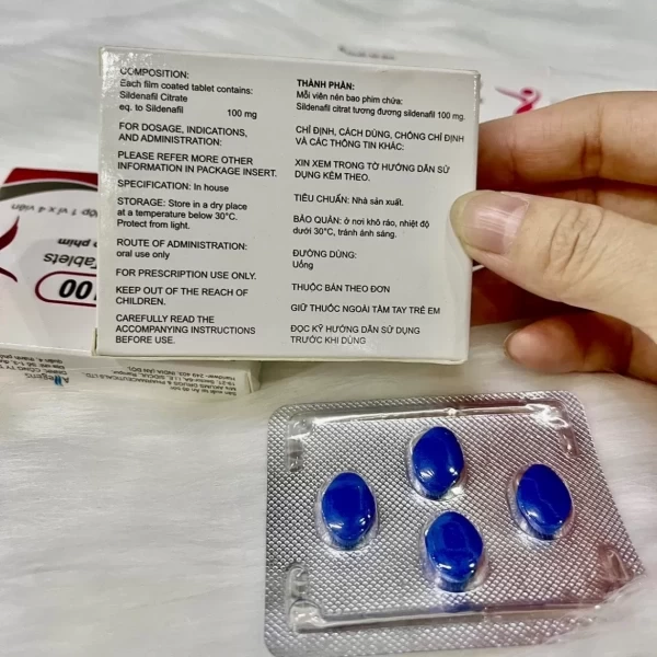 Viên uống cường dương, dối loạn cương dương WELGR - 100