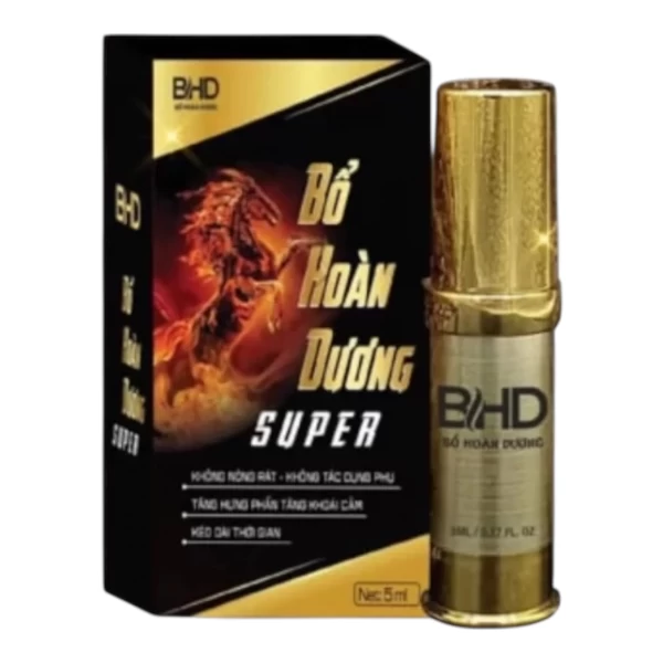 Chai xịt tăng hưng phấn, chống xuất tinh sớm Bổ Hoàn Dương Supre 5ml