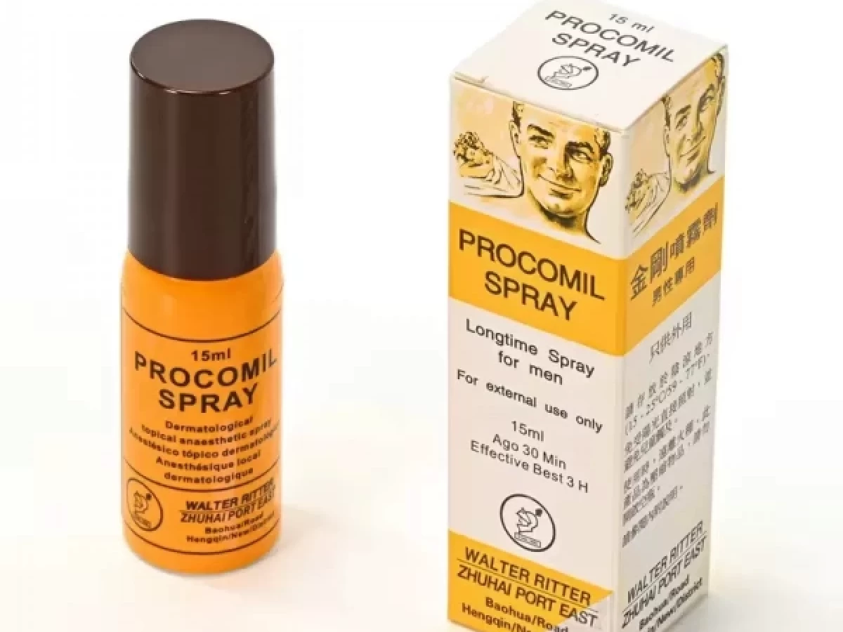 Chai xịt kéo dài cuộc yêu Procomil Spray 15ml