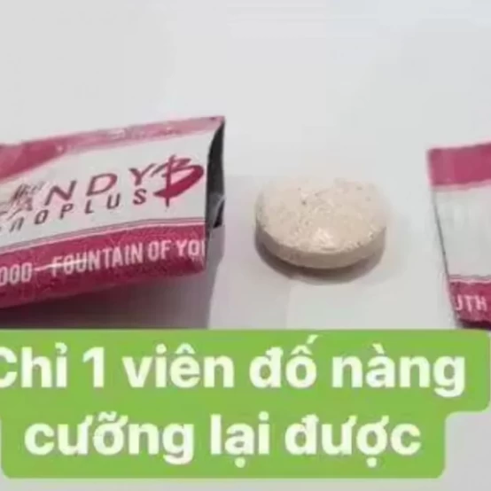 Kẹo Sâm KD SINH LÝ NỮ chính hãng mỹ hộp 8 viên