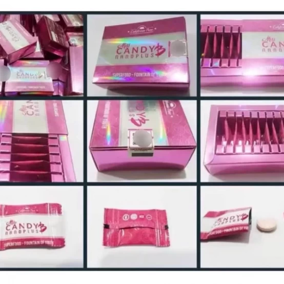 Kẹo Sâm KD SINH LÝ NỮ chính hãng mỹ hộp 8 viên