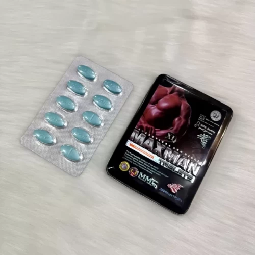 Viên uống MAXMAN hỗ trợ kéo dài thời gian, làm dài, to dương vật, Trị rối loạn cương dương
