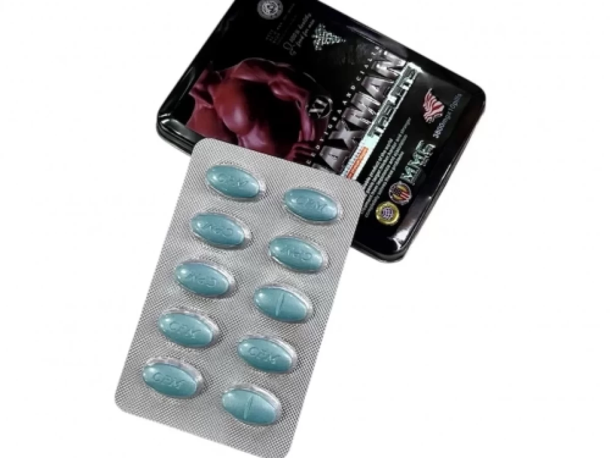 Viên uống MAXMAN hỗ trợ kéo dài thời gian, làm dài, to dương vật, Trị rối loạn cương dương