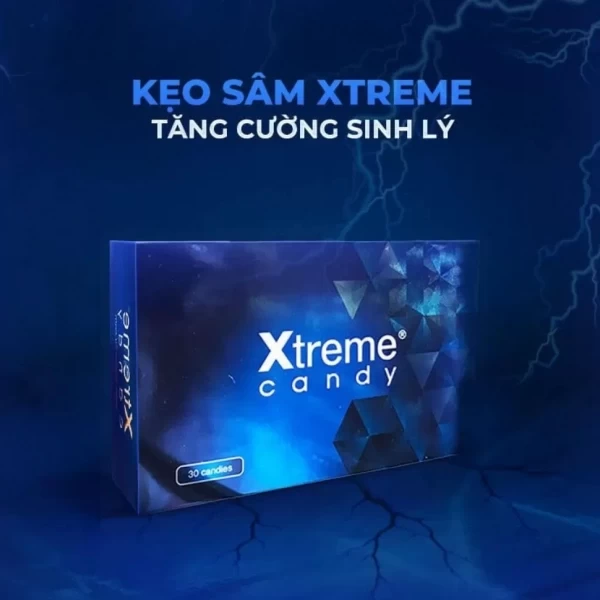 Kẹo Sâm Xtreme Mỹ chính hãng tăng cường sinh lý 30 viên