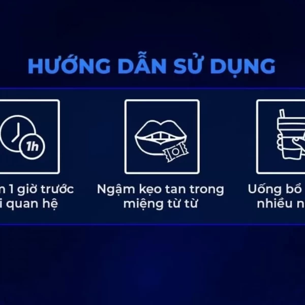 Kẹo Sâm Xtreme Mỹ chính hãng tăng cường sinh lý 30 viên