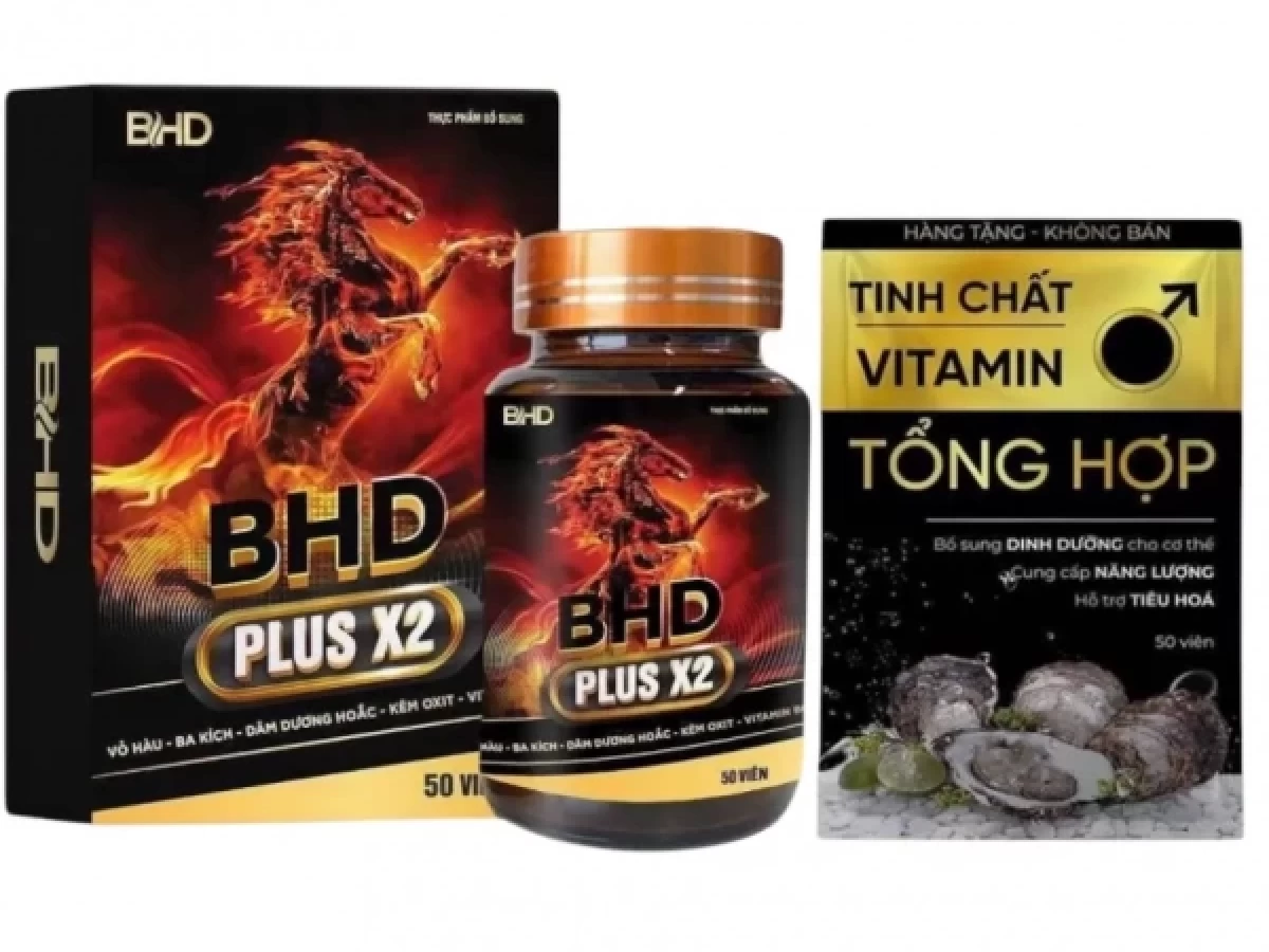 Viên uống Bổ Hoàn Dương (50 viên) tặng1 hộp Tinh chất vitamin tổng hợp tăng cường sinh lý