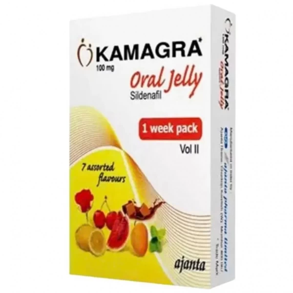 Thạch cường D Kamagra 100mg Oral Jelly VOL II 7 gói