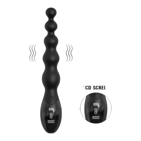 Kích hậu Loviss Aaron Beads Anal Plug rung kích thích siêu phê