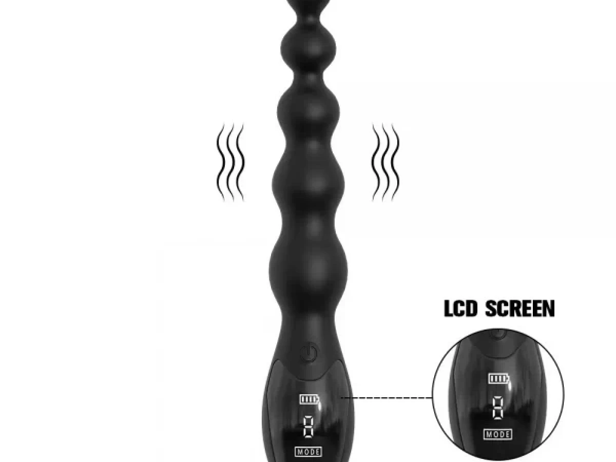 Kích hậu Loviss Aaron Beads Anal Plug rung kích thích siêu phê