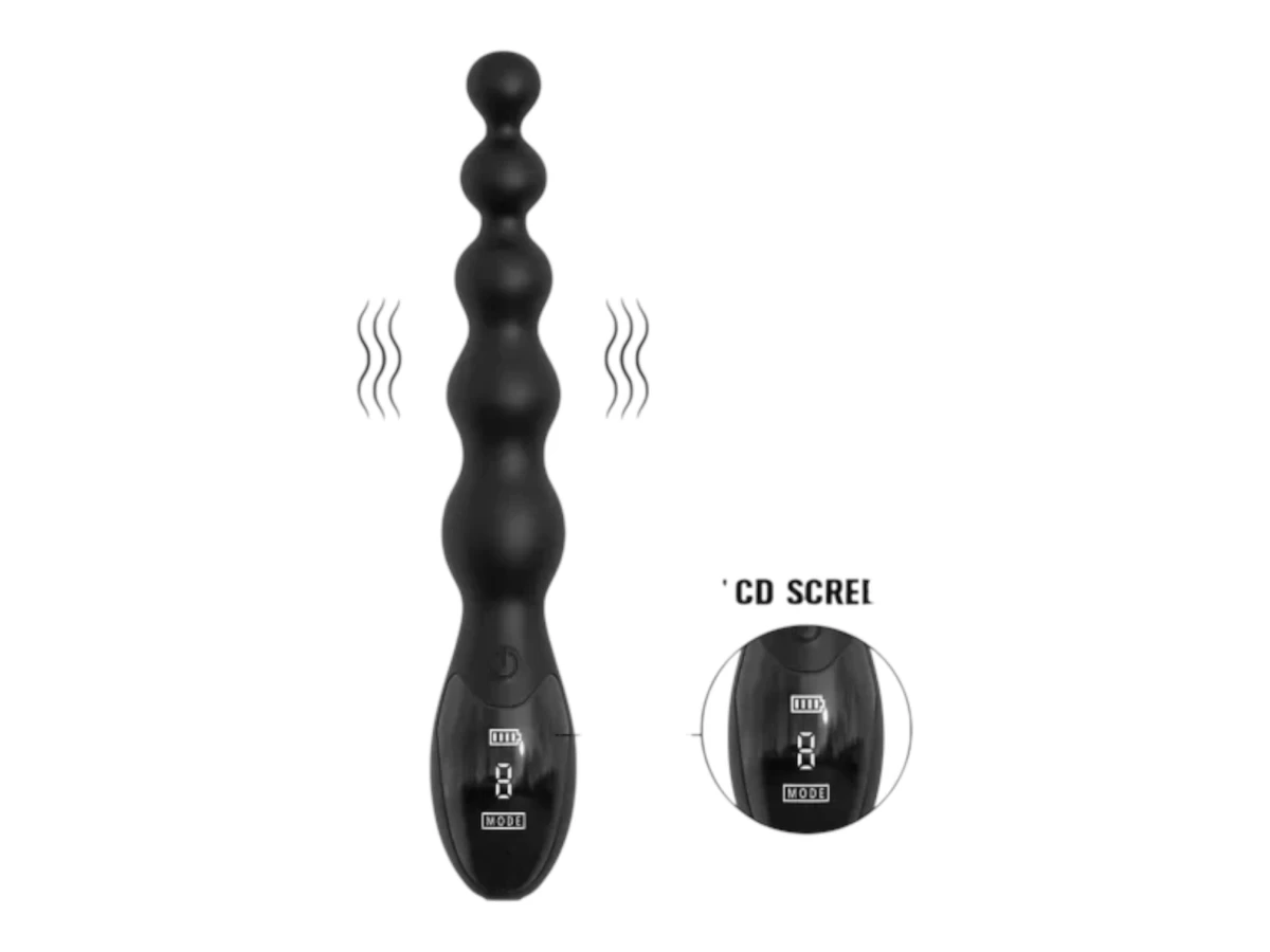 Kích hậu Loviss Aaron Beads Anal Plug rung kích thích siêu phê