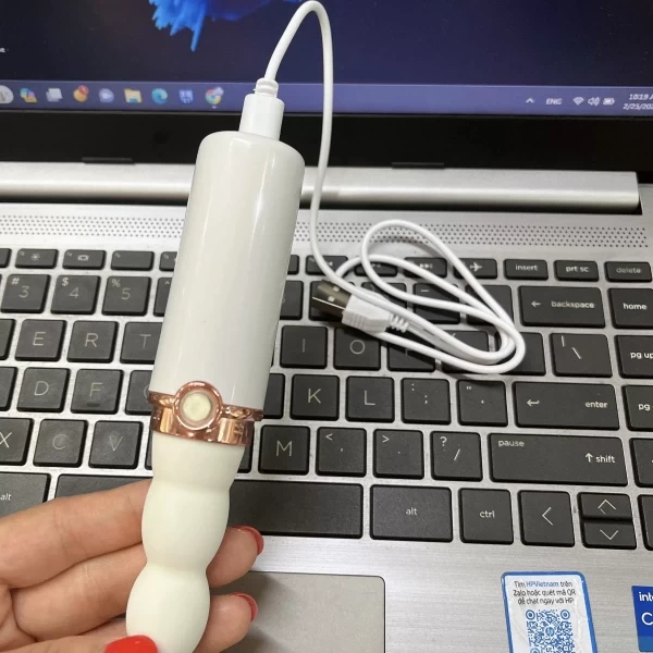 Thanh rung kích thích hậu môn có nắp đậy