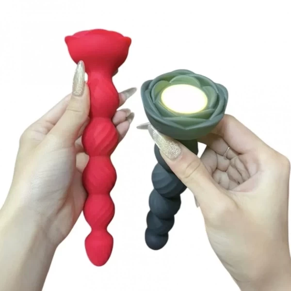 Kích hậu hoa hồng rung 10 chế độ có điều khiển từ xa