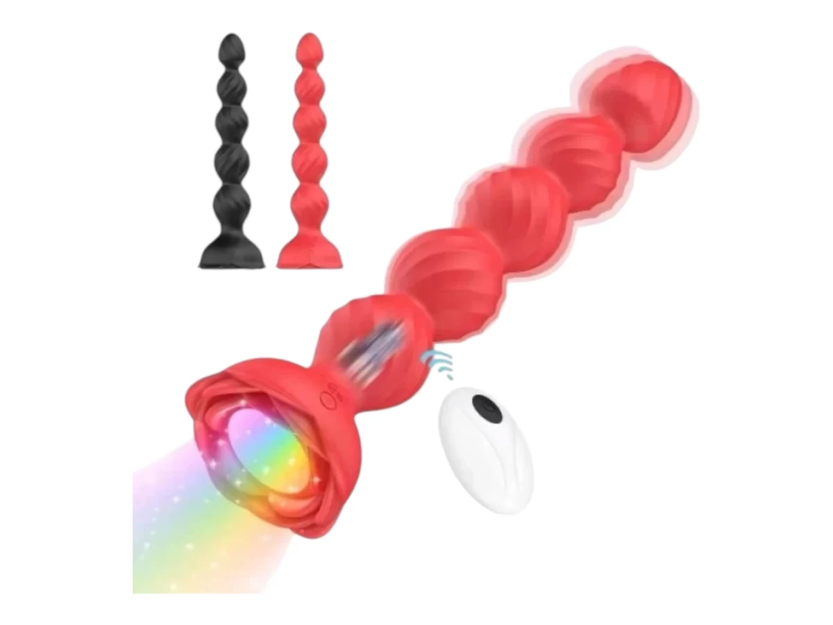 Kích hậu hoa hồng rung 10 chế độ có điều khiển từ xa