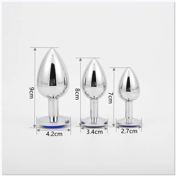 Kích Hậu Môn Kim Loại Gắn Đá Quyến Rũ size nhỏ