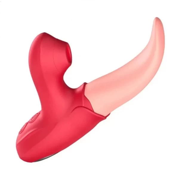 Lưỡi Hoa Hồng liếm hút rung cực mạnh LHH24