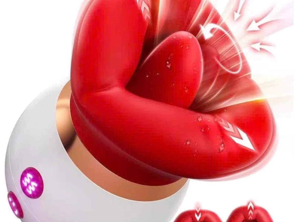 Miệng lưỡi rung liếm hút massage điểm G - múm vú