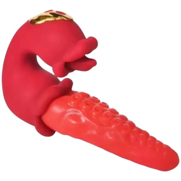 Lỡi Bạch Tuộc 2 đầu rung ngoáy siêu mạnh