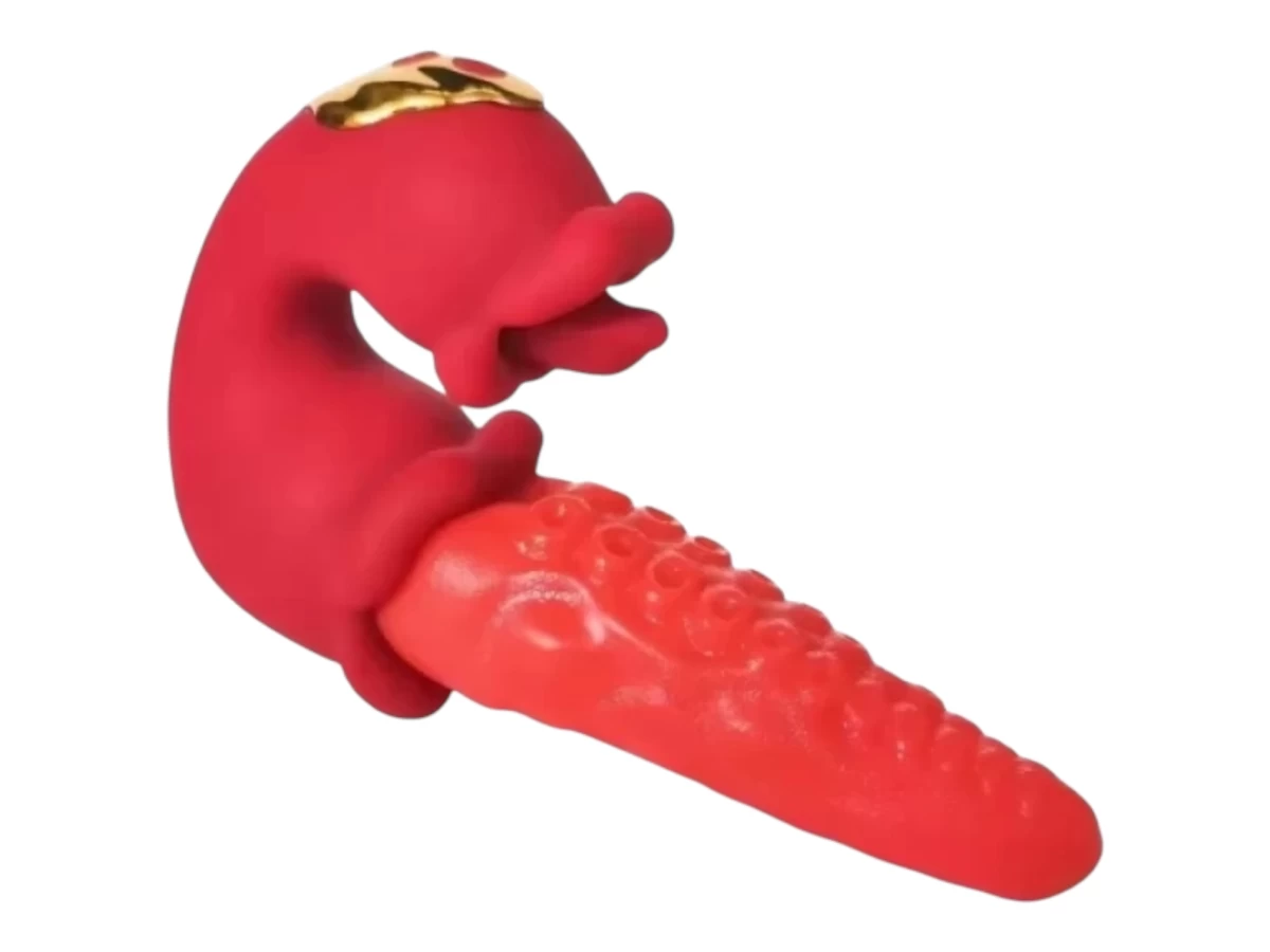 Lỡi Bạch Tuộc 2 đầu rung ngoáy siêu mạnh