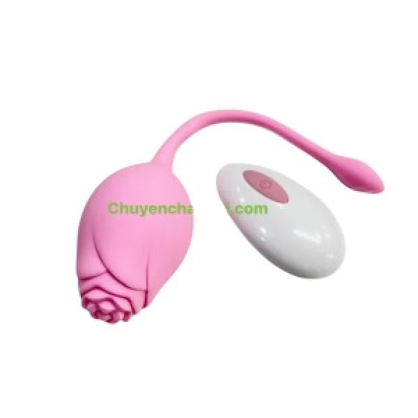 Trứng rung tình yêu hoa hồng điều khiển từ xa