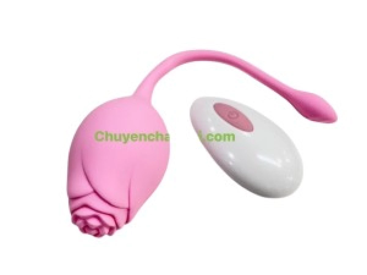 Trứng rung tình yêu hoa hồng điều khiển từ xa