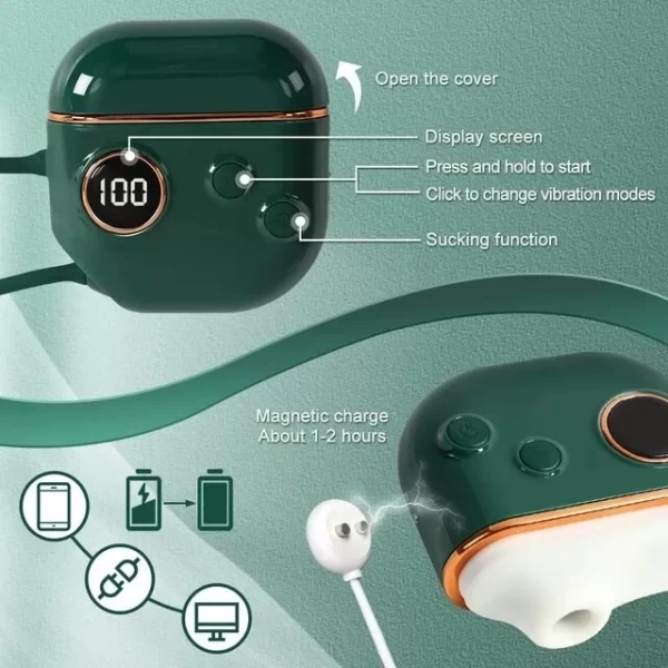 Trứng ngụy trang Aipod rung mút ti, bú bỉm