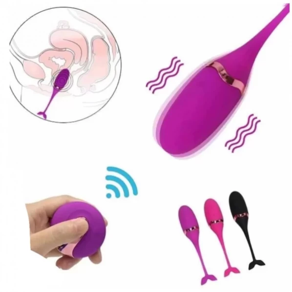 Trứng rung tình yêu cá heo không dây