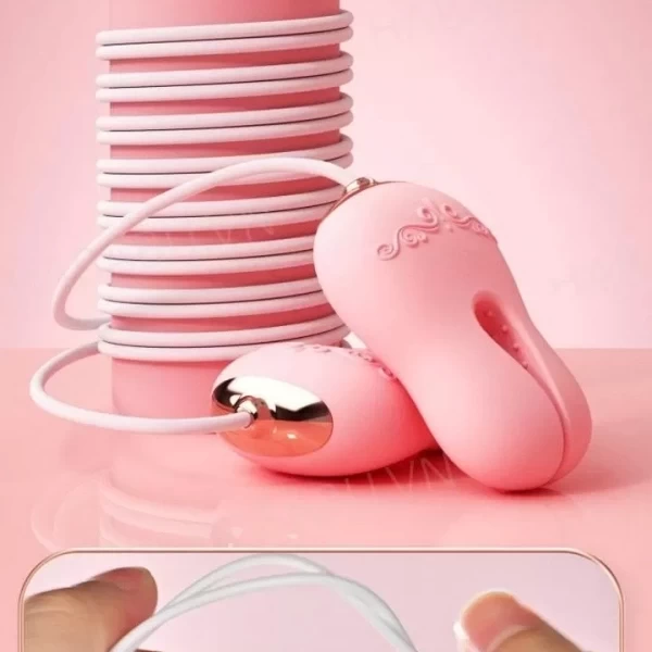 Trứng rung kẹp ti 10 chế độ tăng khoái cảm