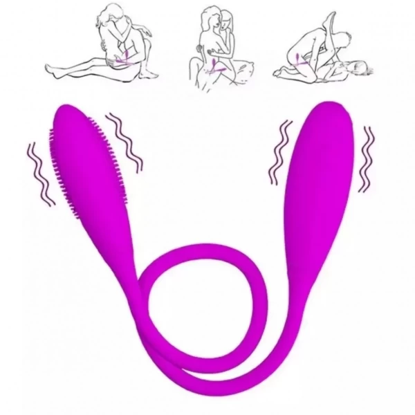 Trứng tình yêu 2 đầu rung mạnh mẽ siêu kích thích