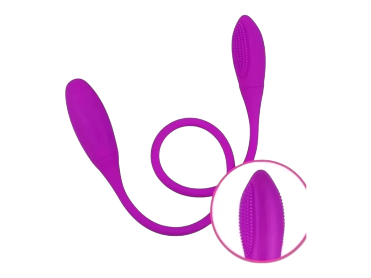 Trứng tình yêu 2 đầu rung mạnh mẽ siêu kích thích