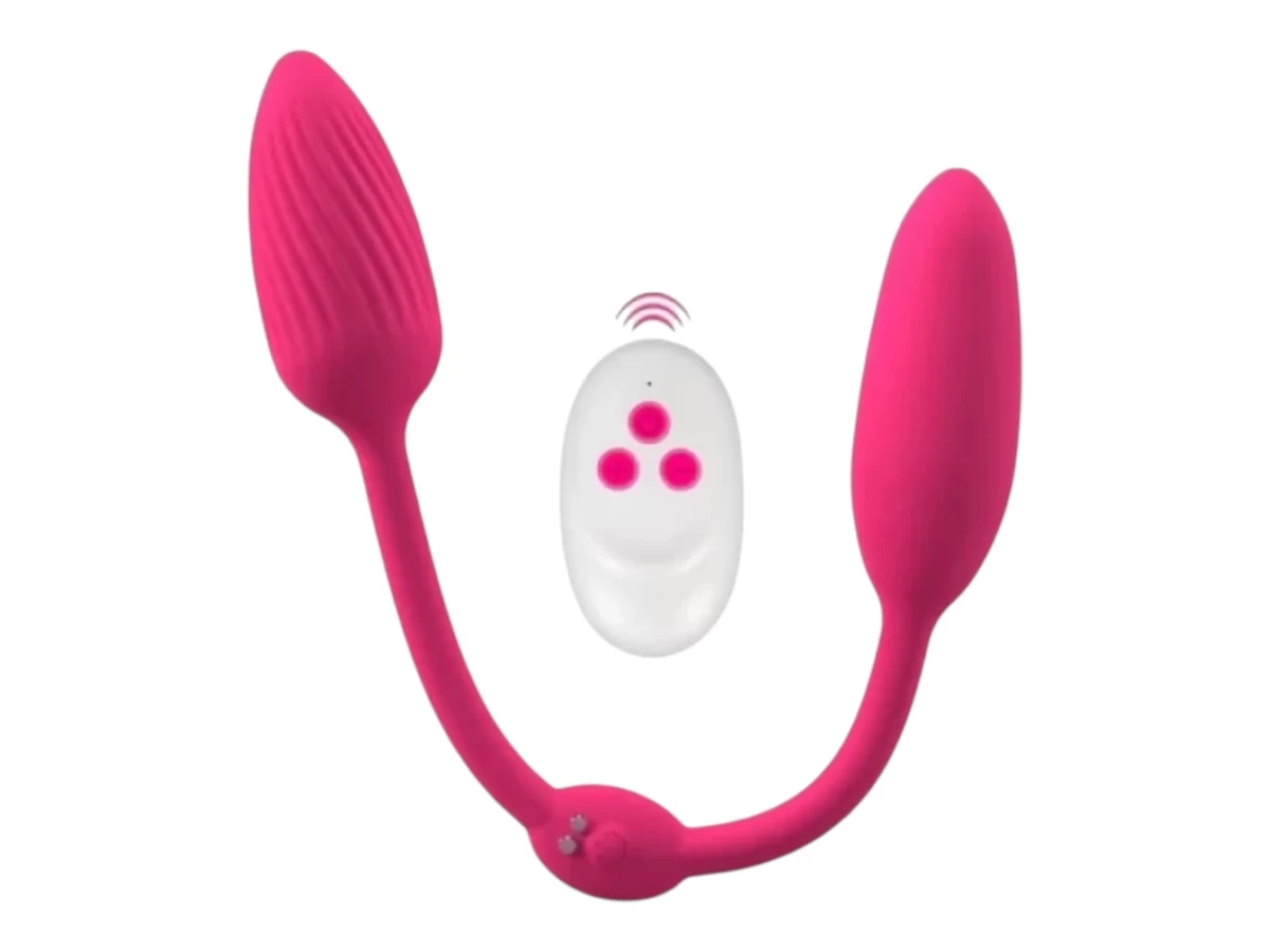 Trứng rung tình yêu hai đầu siêu sướng điều kiển từ xa