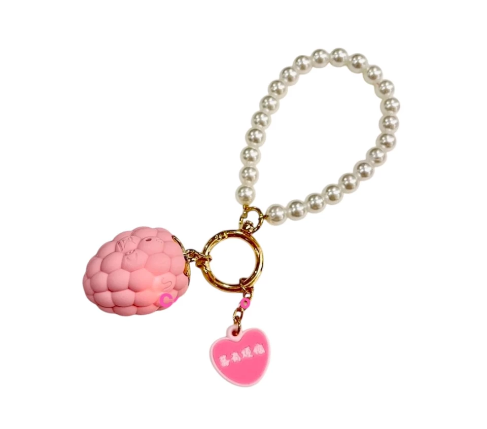 Trứng rung móc khóa vòng tay nhỏ gọn siêu đáng yêu