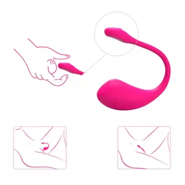 Trứng rung 2 đầu NBQ điều khiển được trên áp điện thoại