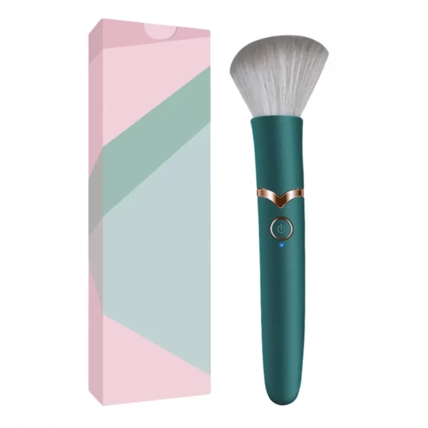 Máy massa điểm G rung 2 đầu ngụy trang hình cọ trang điểm