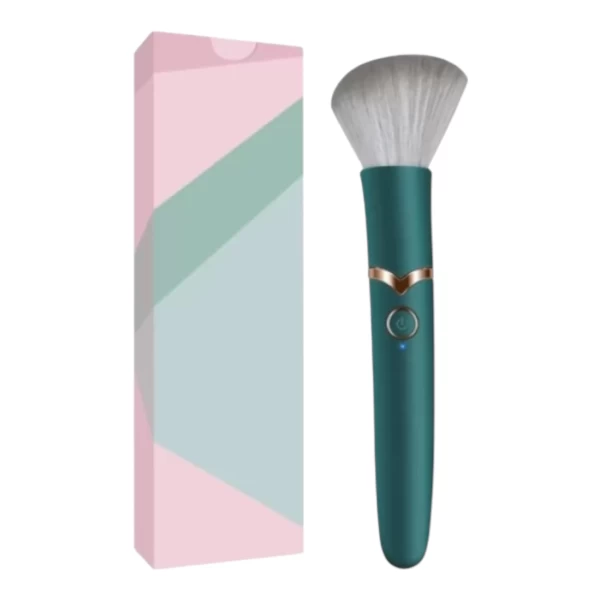 Máy massa điểm G rung 2 đầu ngụy trang hình cọ trang điểm