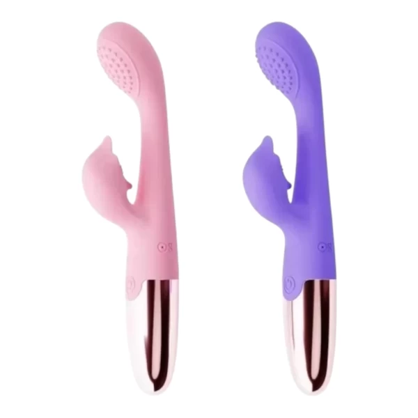 Massage 2 nhánh rung 7 tần số nhiều gai siêu sướng nhỏ gọn